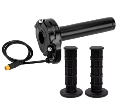 Glossy black Surron throttle